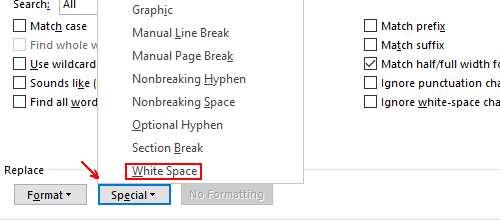 Remove Redundant White Spaces & Blank Lines Quickly in Word 2016