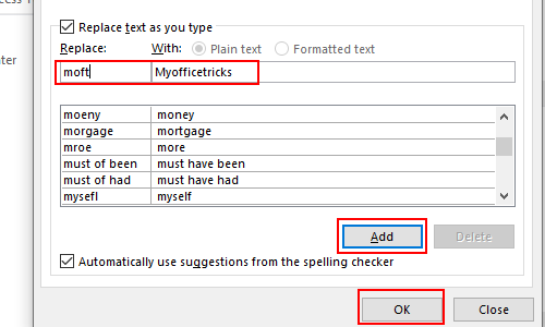 How to Use AutoCorrect to Quick Enter Repetive Text in Word