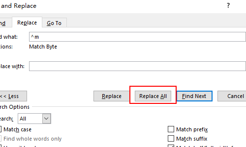 Replace All