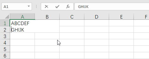 How to Start a New Line in Excel