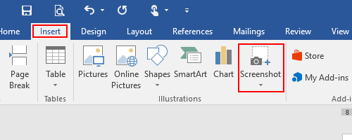 How to Capture a Screenshot with Microsoft Office Apps