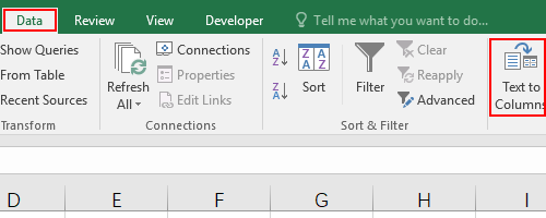 How to Split Text from One Cell into Multiple Cells in Excel