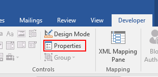 How to Add a Drop-down List in Word