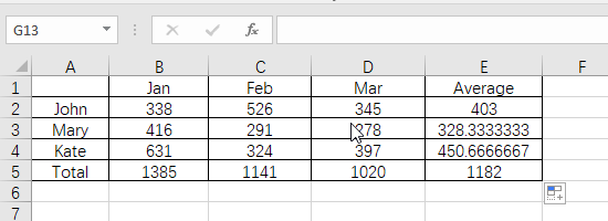 Apply this formula to selected cells