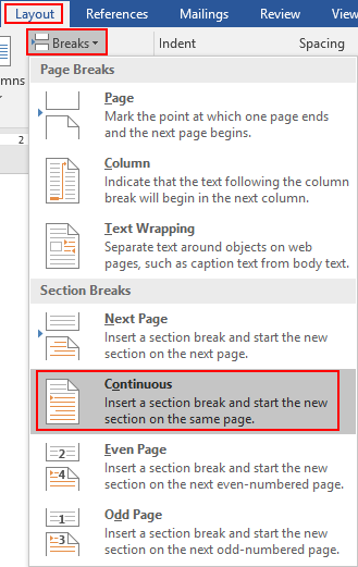 How to Set Different Headers on Different Pages in Word
