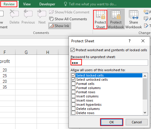 How to Lock Specific Cells in Excel to Protect the Data