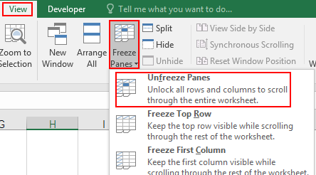 How to Freeze Specific Cells in Microsoft Excel
