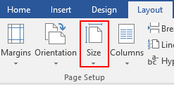 How to Customize the Page Size of Word
