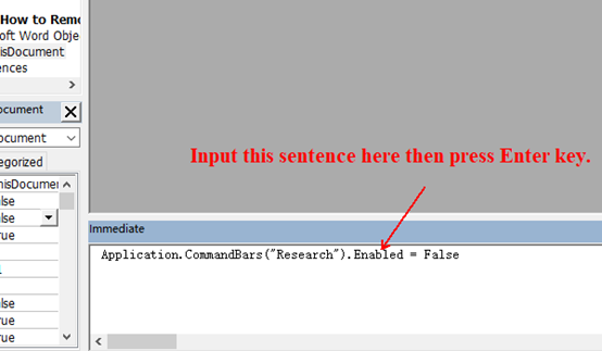 How to Remove Research Task Pane in Word