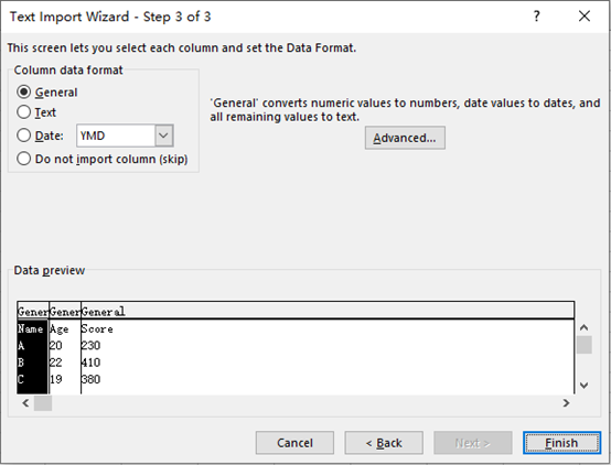 How to Import Data from TXT to Excel