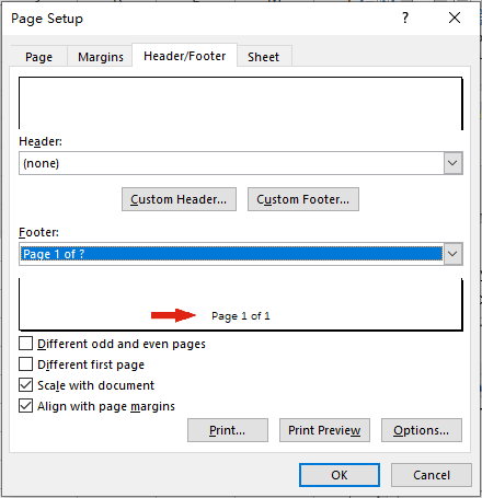 How to Insert Page Numbers to Excel Files When Printing