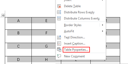 Surrey game goose How to Center the Text in Tables of Word 2016 - My Microsoft Office Tips