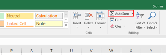 How to Calculate Summation in Same or Separate Sequence in Excel