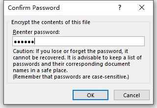 How to Protect a Document with Password in Word 2019