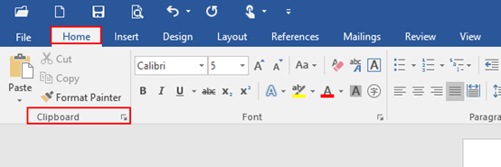 How to Clear the Contents of the Clipboard in Microsoft Word
