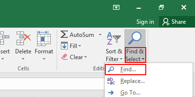 How to Search Data in Microsoft Excel