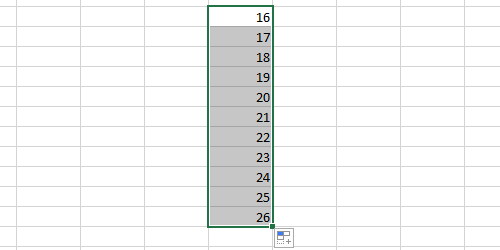 How to Use AutoFill in Excel to Quick Enter a Series of Data