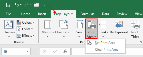 How to Print a Part of a Spreadsheet in Microsoft Excel