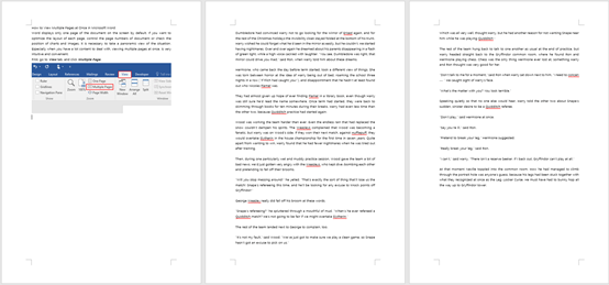 How to View Multiple Pages at Once in Microsoft Word