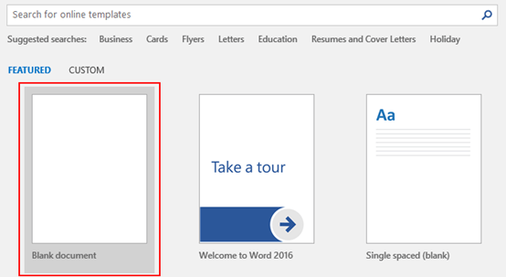 How to Turn Off Start Screen When Application Starts in Microsoft Word