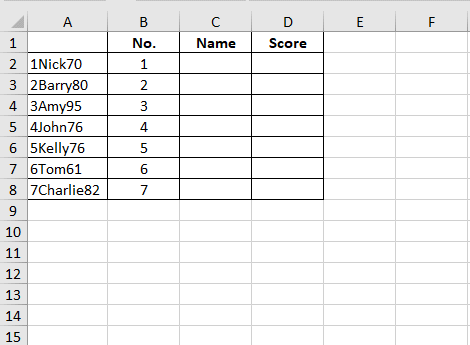 How to Split Data into Different Columns Using Flash Fill in Excel How to Split Data into Different Columns Using Flash Fill in Excel