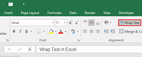 3 Methods to Wrap Text in Microsoft Excel 3 Methods to Wrap Text in Microsoft Excel