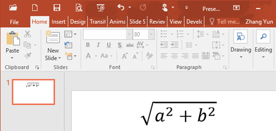 2 Tips on How to Insert a Complex Math Equation in PowerPoint