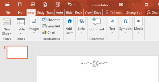 2 Tips on How to Insert a Complex Math Equation in PowerPoint