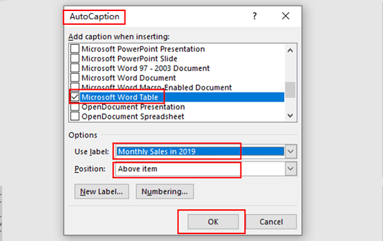 Add Automatic Captions with AutoCaption in Microsoft Word
