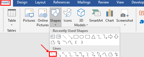 How to Create a Clipping Line in Microsoft Word