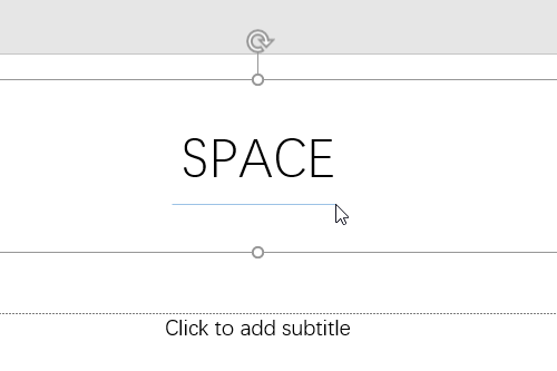 How to Increase the Space between Text and Underline in PowerPoint