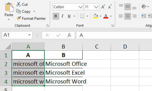 How to Autofit the Column Width with the Content in Excel