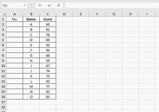 How to Create an Uninterrupted Sequence in Microsoft Excel