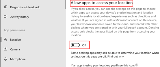 How to Allow or Deny Access to Location in Windows 10