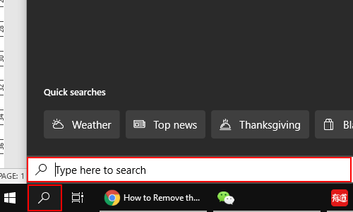 How to Hide Search Box from Taskbar on Windows 10