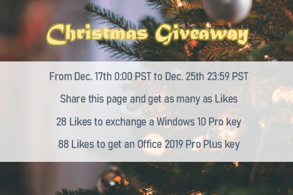 [CLOSED]Christmas Giveaway – Microsoft Office 2019 Pro Plus Key For Free!