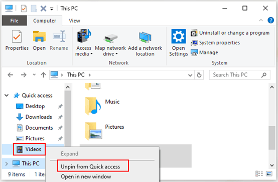 How to Pin Folders to Quick Access in Windows 10