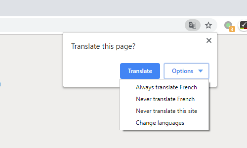 How to Turn on or Turn off Auto Translation in Google Chrome