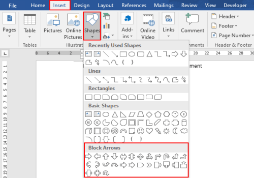 3 Methods to Insert Arrow Symbols in Word Document 3 Methods to Insert Arrow Symbols in Word Document