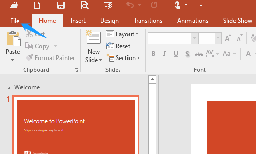 How to Quick Save All the PowerPoint Slide as Image Files