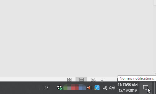 How to Find Back the Notification Icon on Windows 10 Taskbar