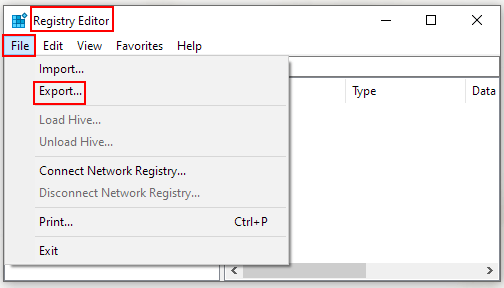 How to Export Registry File on Windows 10