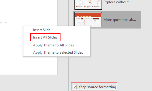 How to Merge Two or Multiple PowerPoint Presentations