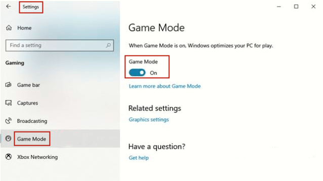 How to Enable Game Mode in Windows 10