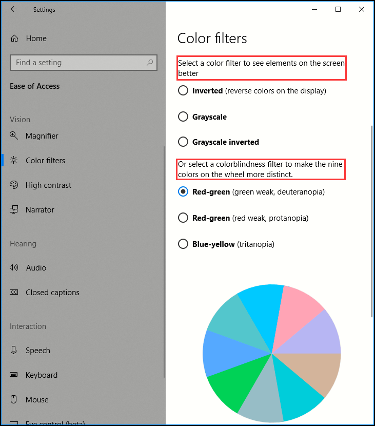 How to Apply Color Filters in Windows 10 My Microsoft Office Tips