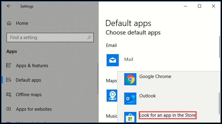 How to Change Default Email App in Windows 10