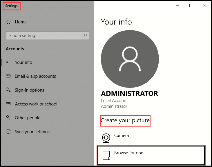 How to Change Account Picture in Windows 10 How to Change Account Picture in Windows 10