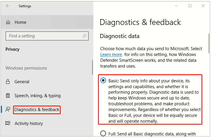 How to Disable Activity History (Timeline) in Windows 10