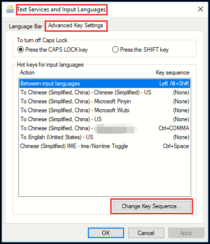 Windows 10: Change HotKeys to Switch Input Language Windows 10: Change HotKeys to Switch Input Language