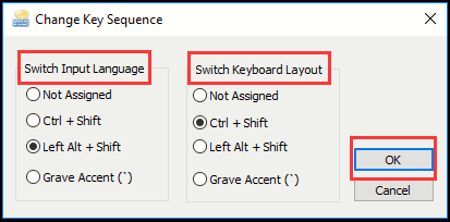 Windows 10: Change HotKeys to Switch Input Language Windows 10: Change HotKeys to Switch Input Language